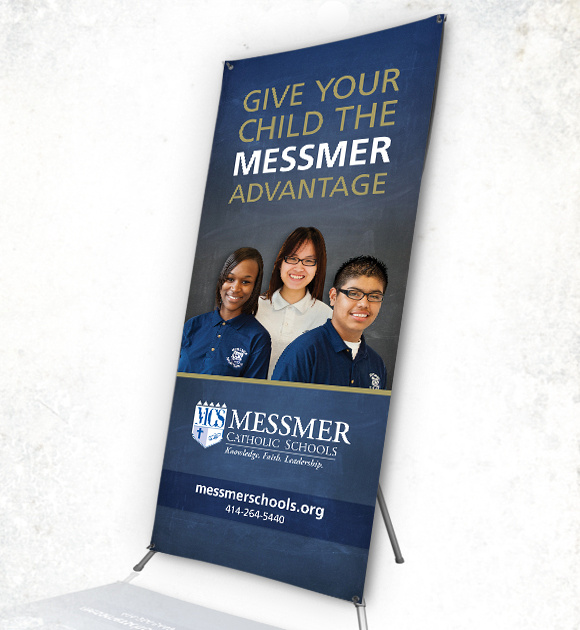 Messmer Catholic Schools Open House 2012 Marketing Design