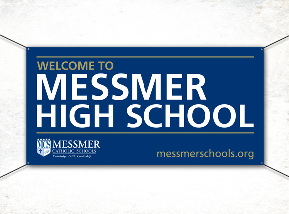 Messmer Catholic Schools Open House 2012 Marketing Design